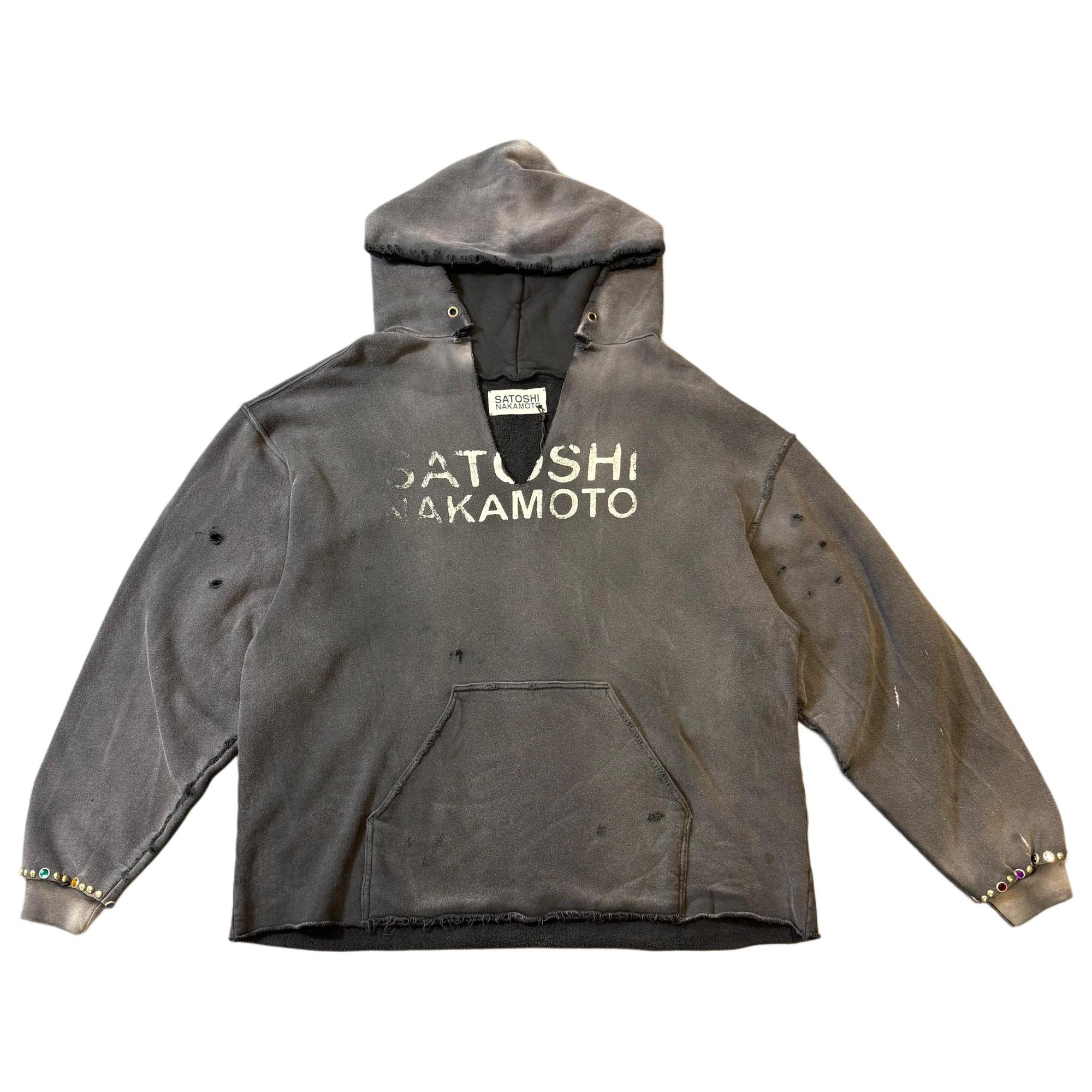 SN Destructo Hoodie w/ Studded Wrists