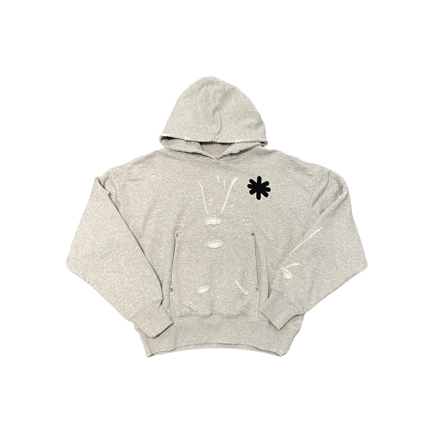 LS DSTRY Double Layered Logo Hoodie