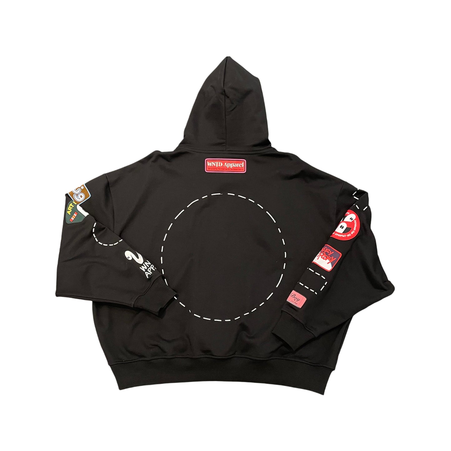 WNTD Missing Patchwork Hoodie