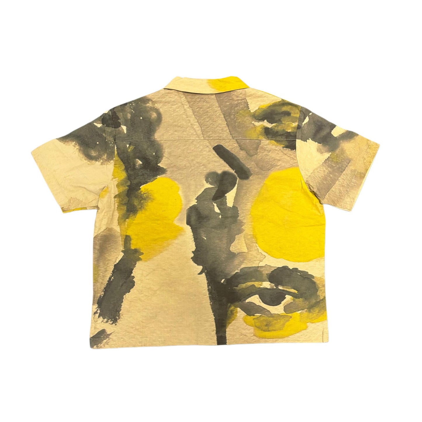 Kid Super Watercolor Face Camp Shirt