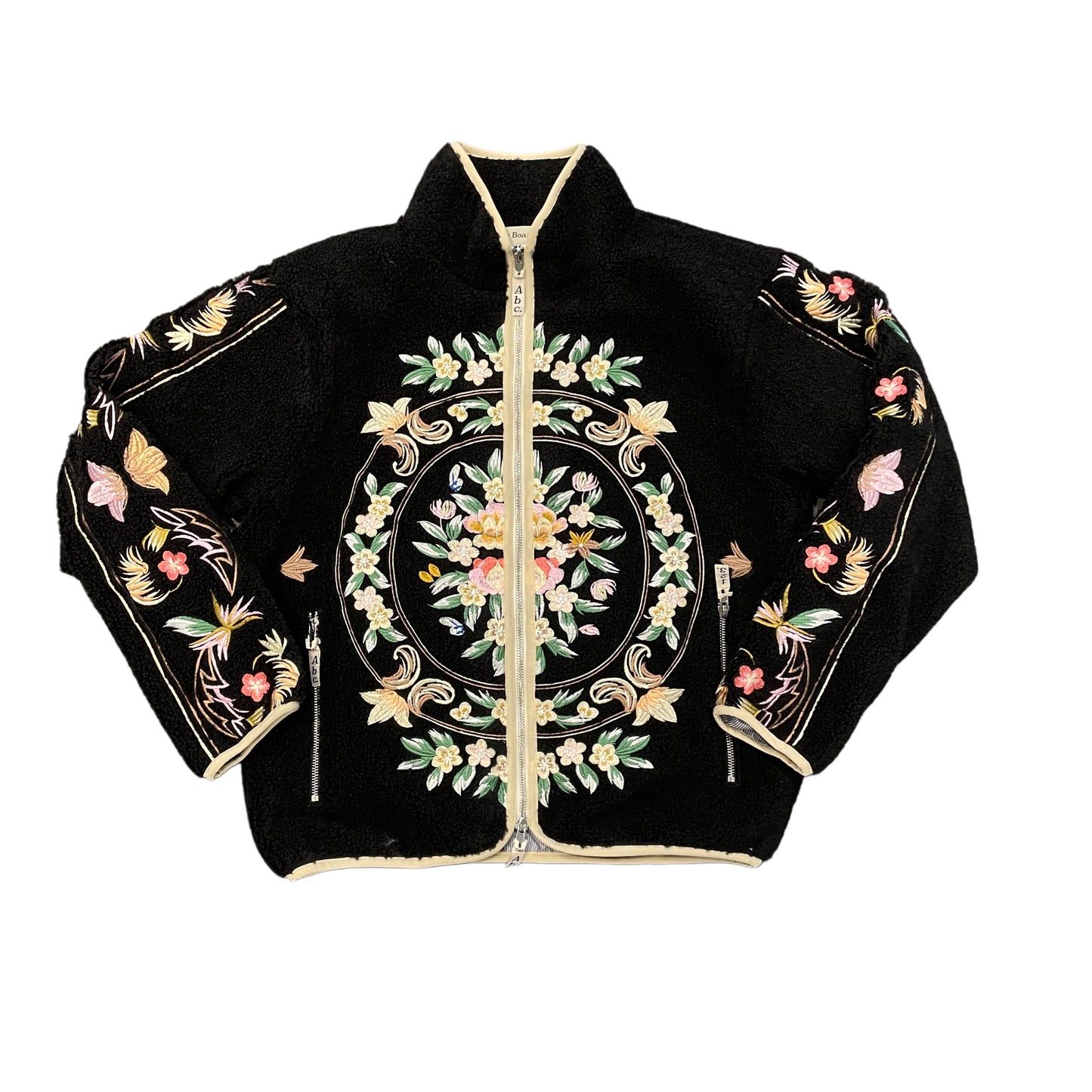 Abc. Holy Grail Embroidered Fleece Zip-Up