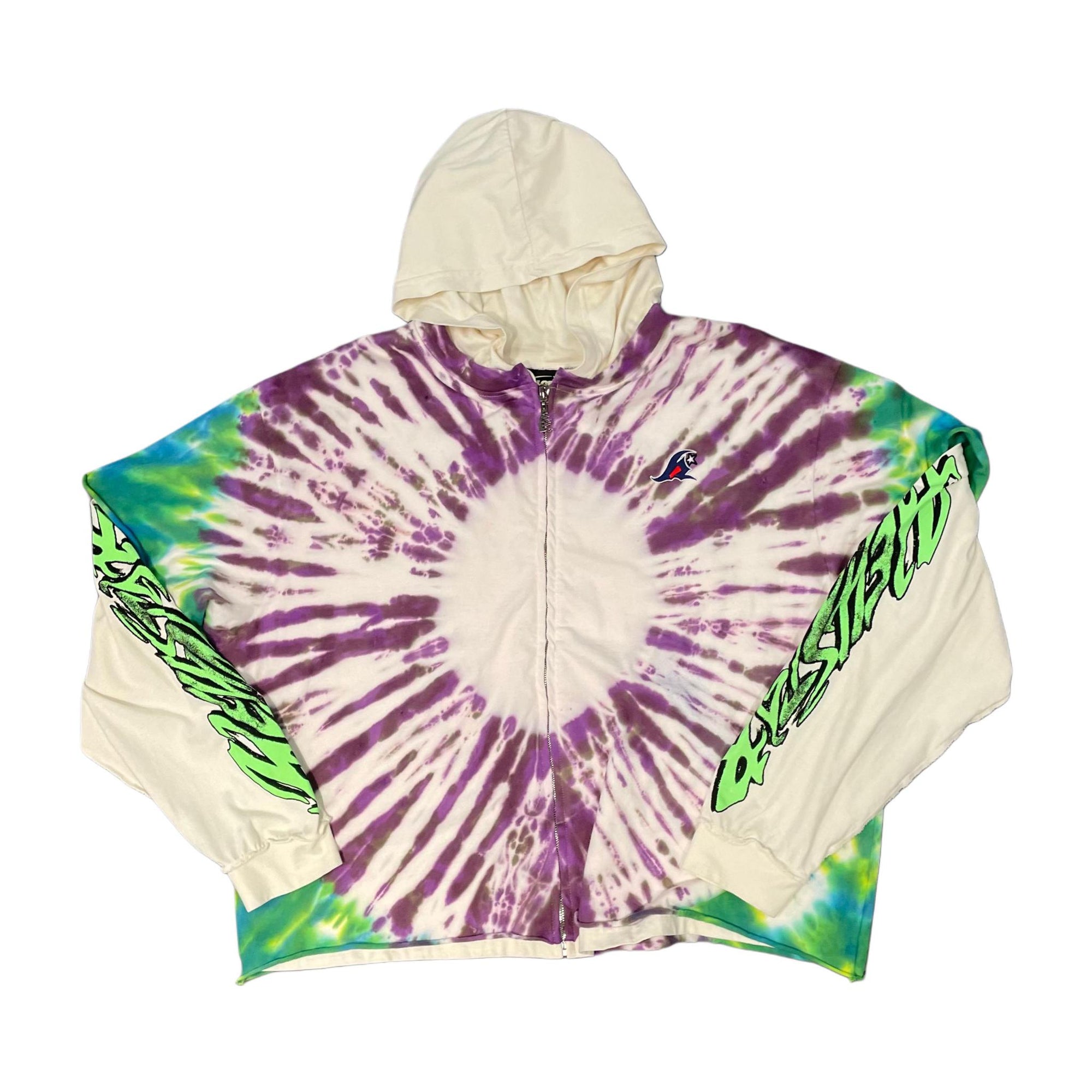 Hellstar Tie-Dye Zip Up