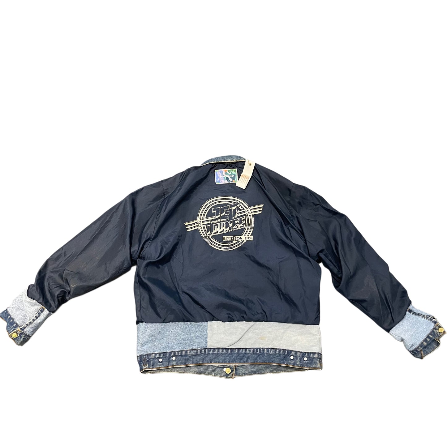 *BWA Charlatan Reversible Denim/ Baseball Jacket