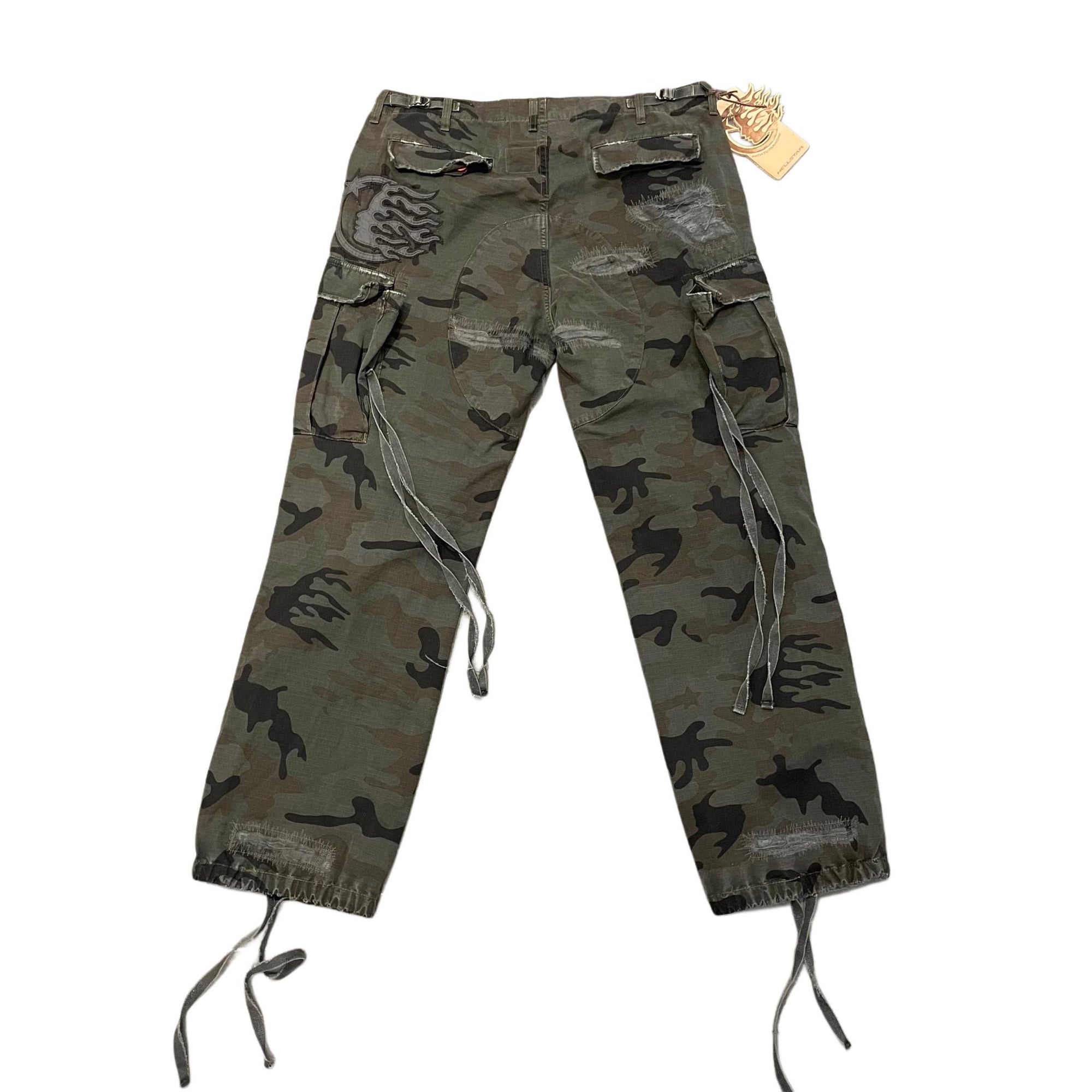 Hellstar Distressed Cargo Pant