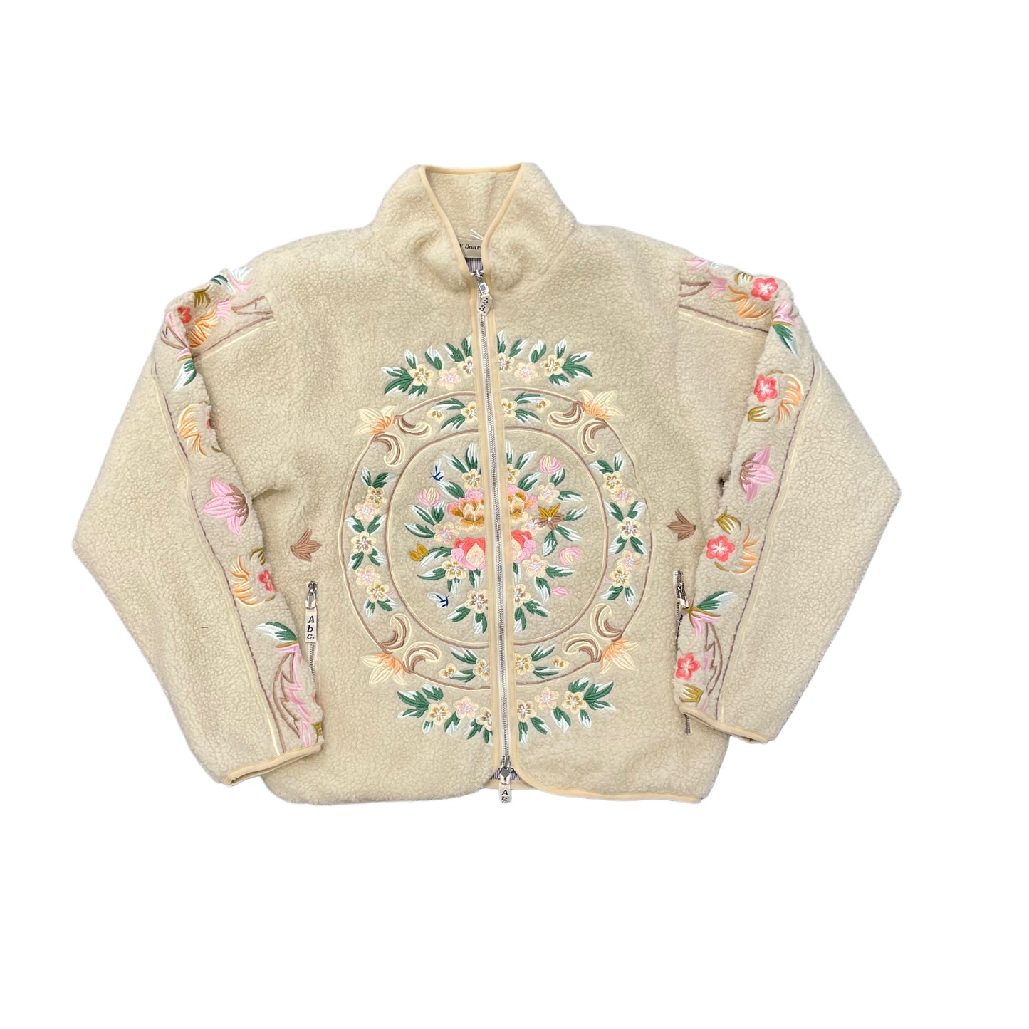 Abc. Holy Grail Embroidered Fleece Zip-Up