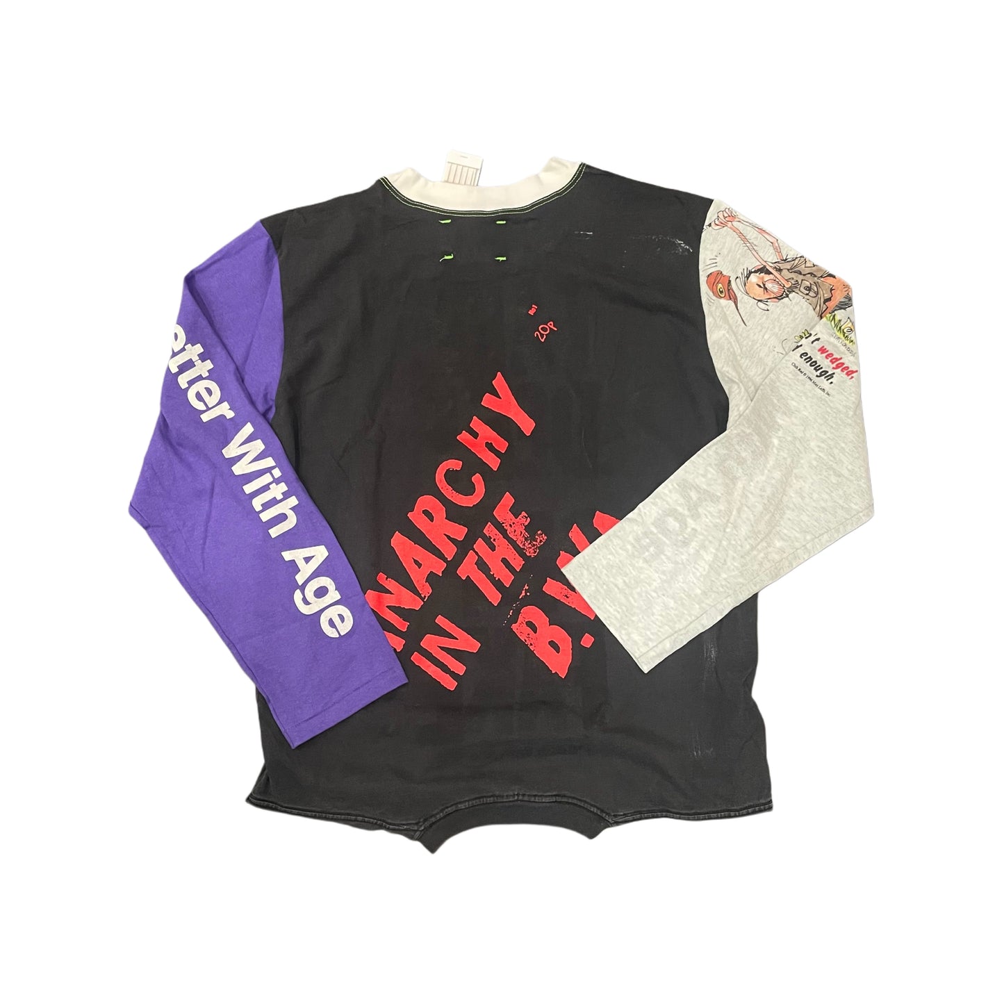 *BWA Bitch Upside Down Reversible LS