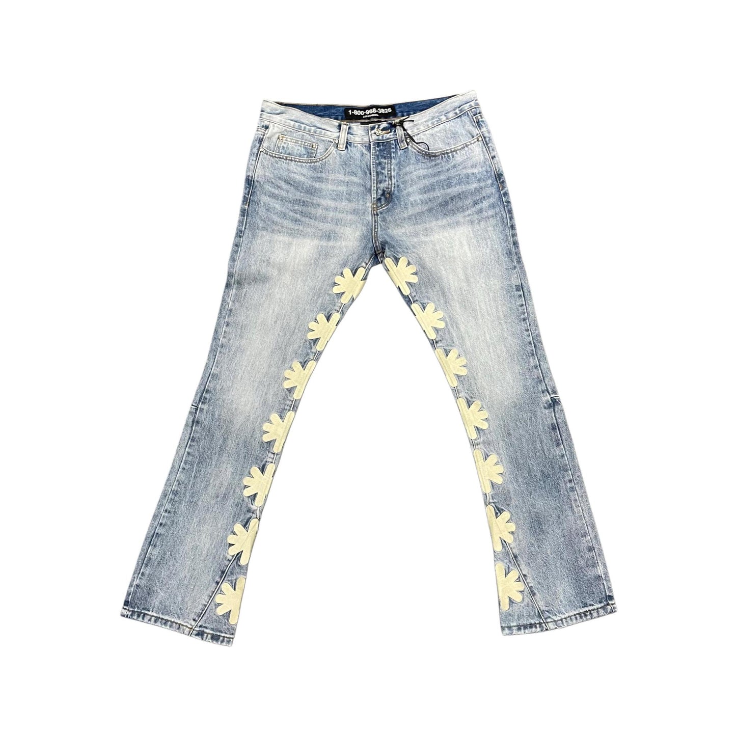 Lost Shdws Denim Pants Blue/Bone