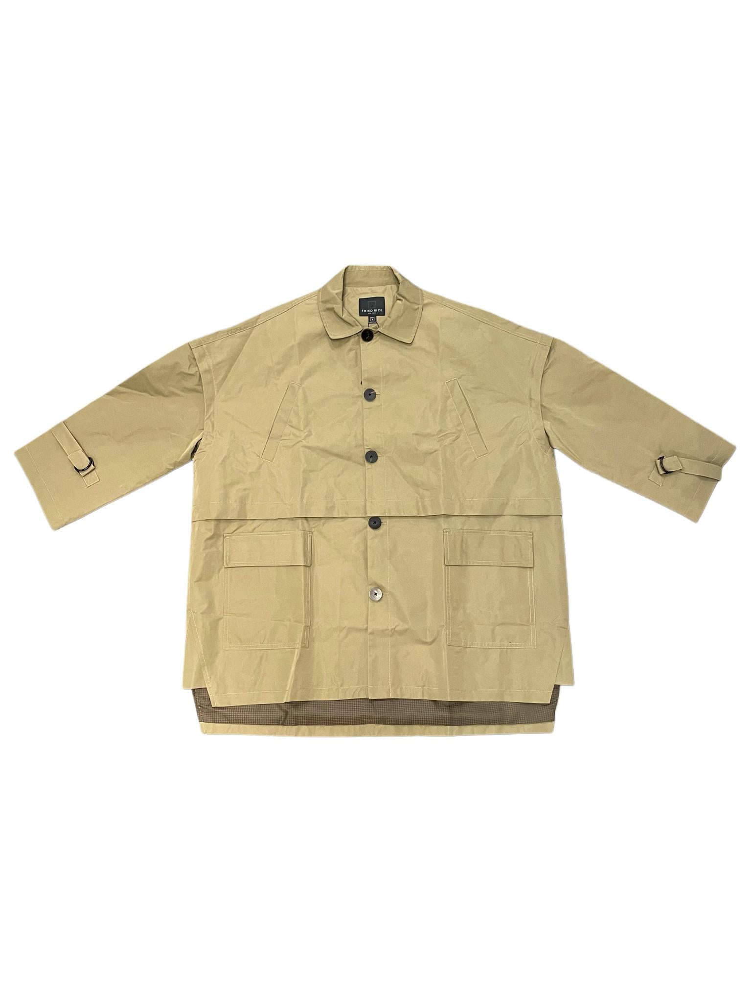 Fried Rice Convertible Trench Coat