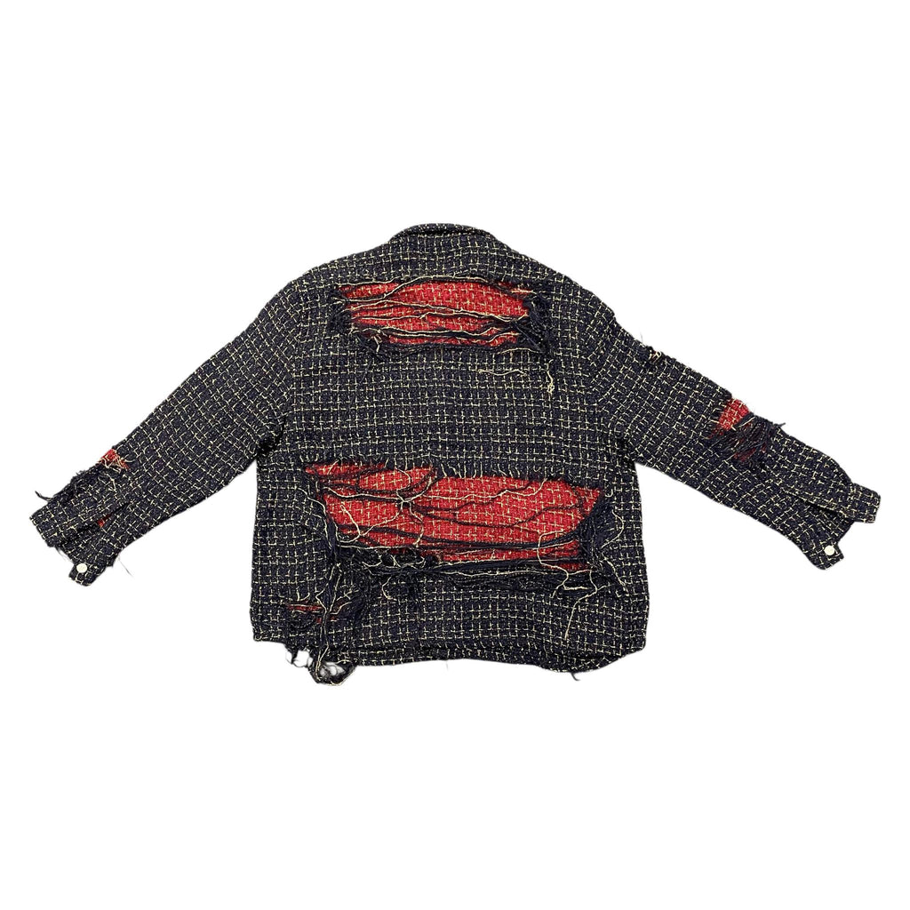 WNTD Distressed Double Layer Flannel