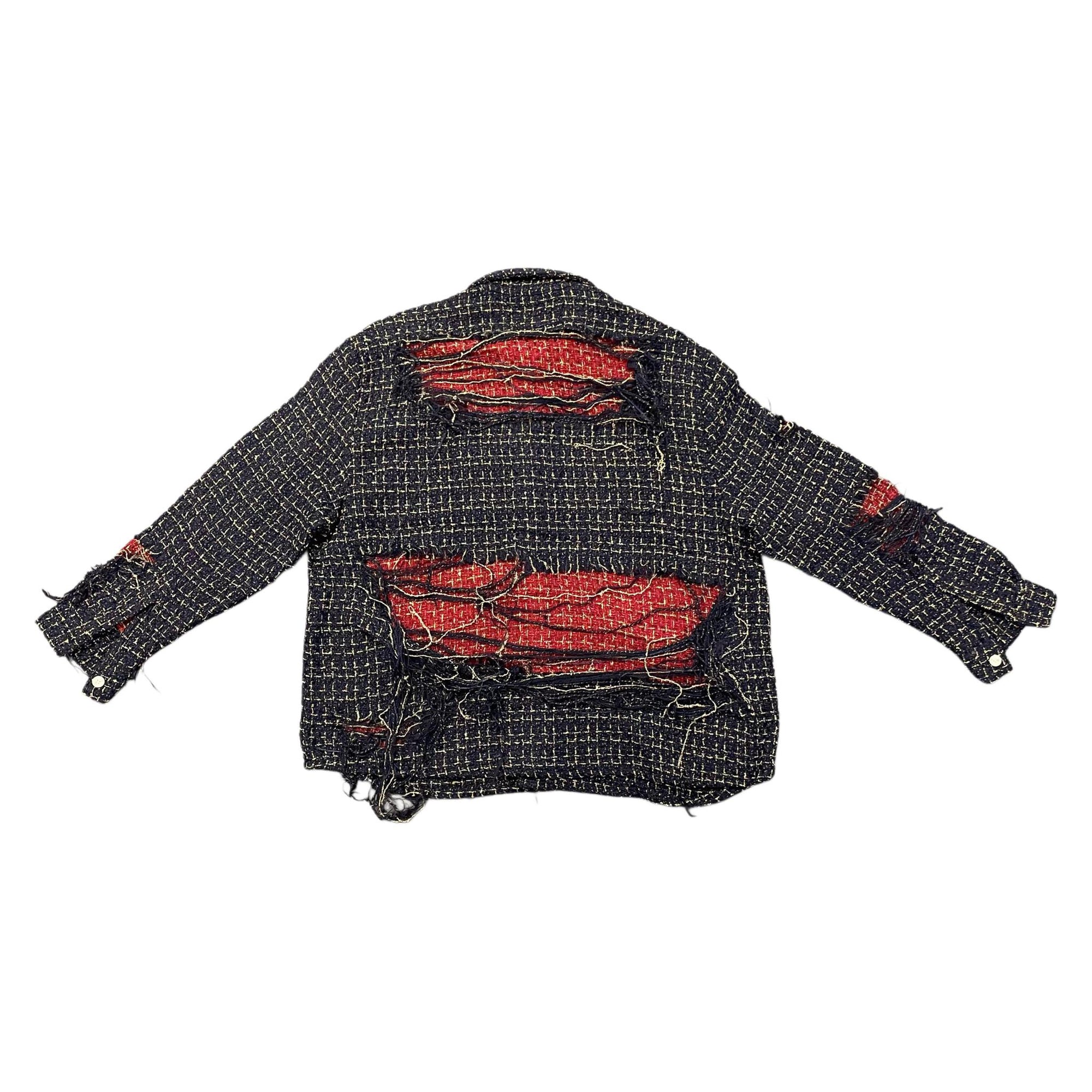 WNTD Distressed Double Layer Flannel
