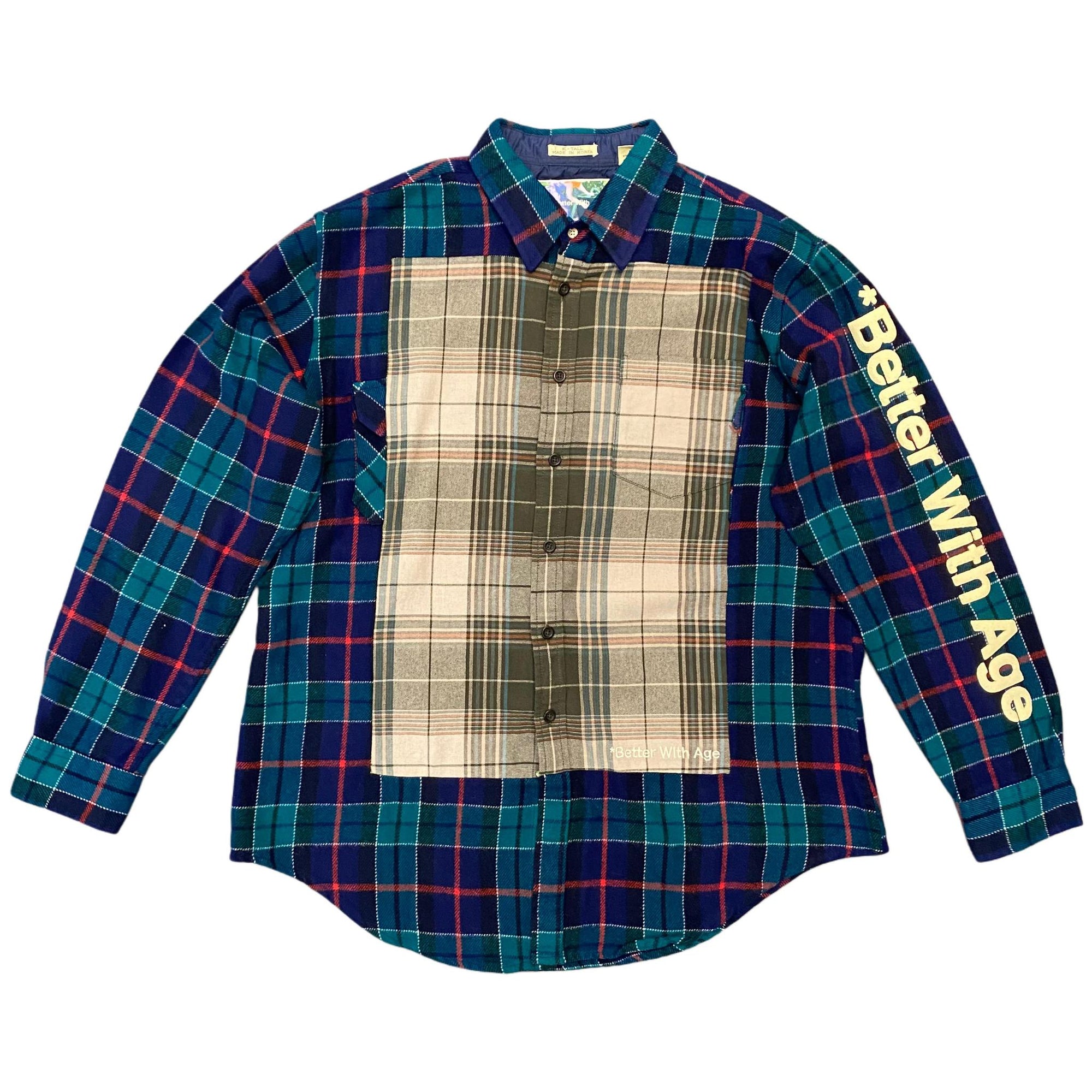 *BWA Re-Tartan Flannel Shirt