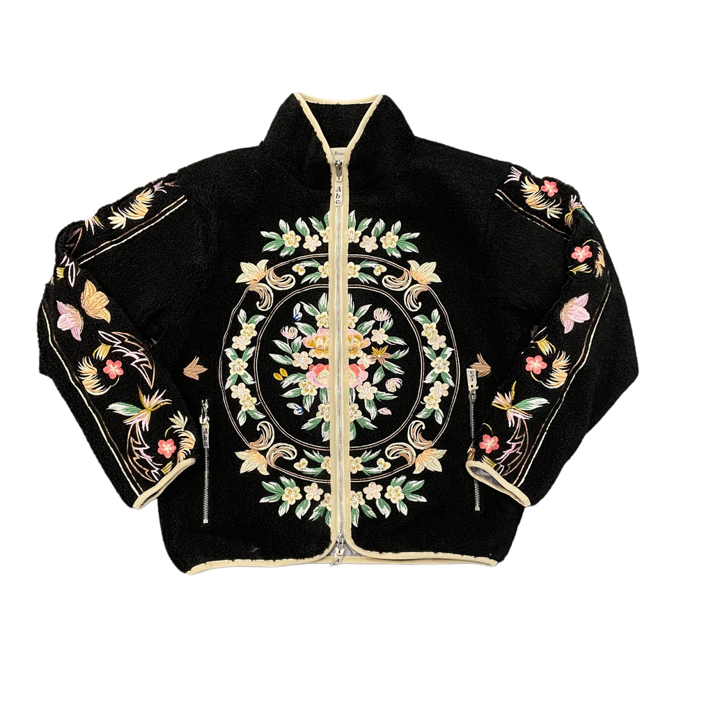 Abc. Holy Grail Embroidered Fleece Zip-Up
