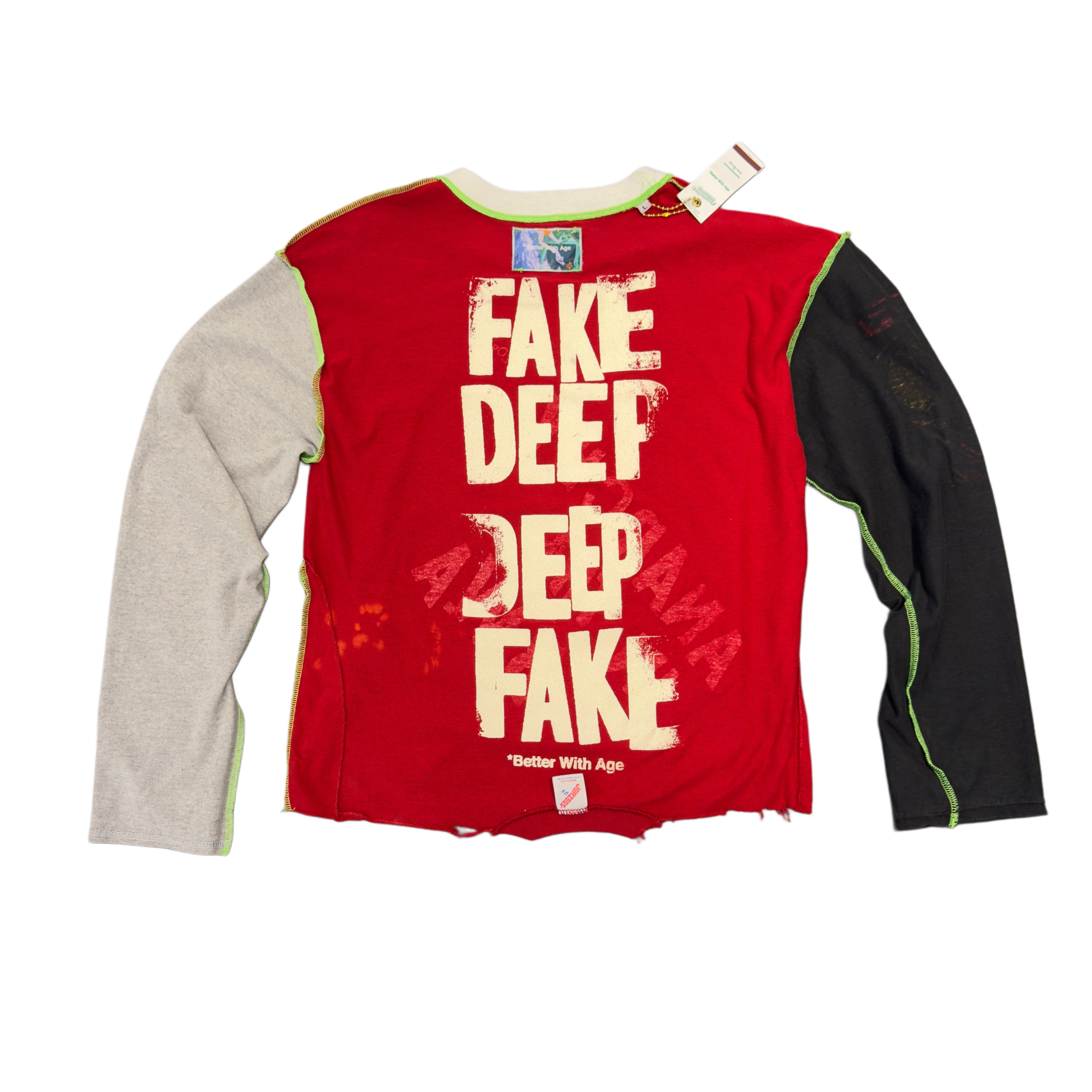 *BWA Bitch Upside Down Reversible LS