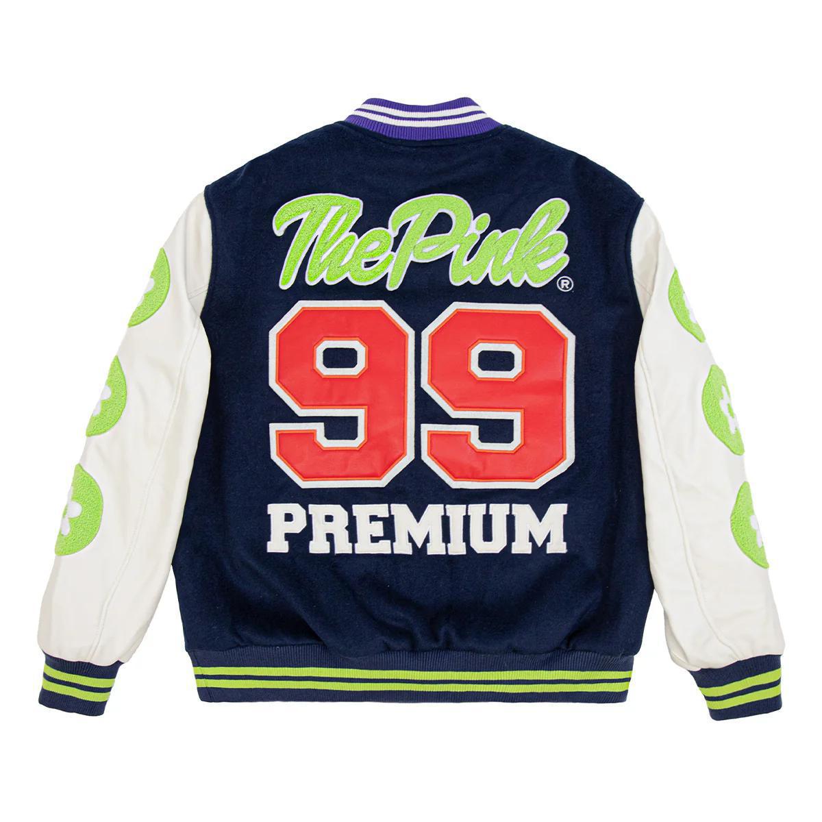 Vandy The Pink 99 Letterman Jacket