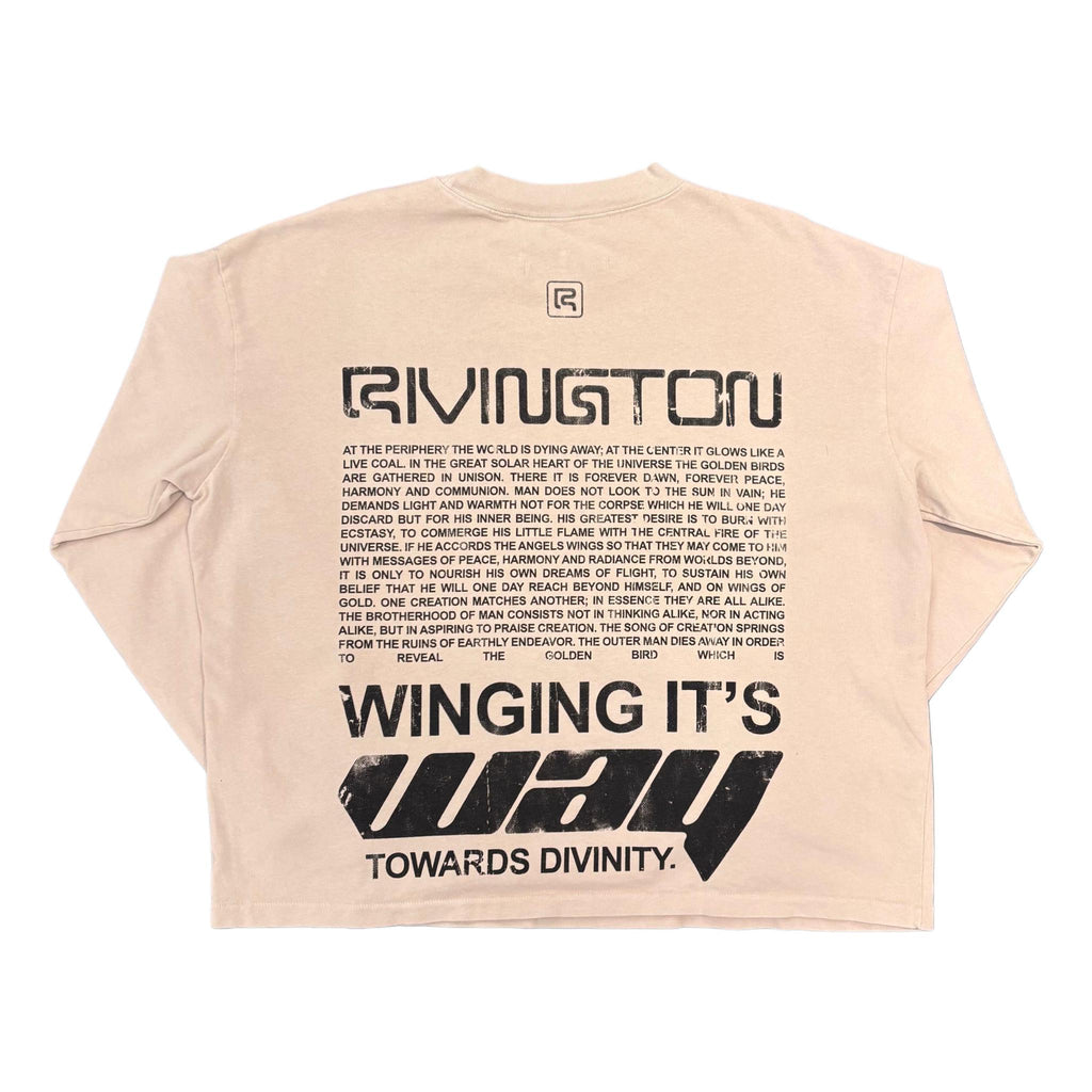 RRR123 Divinity Paper Garden LS Tee