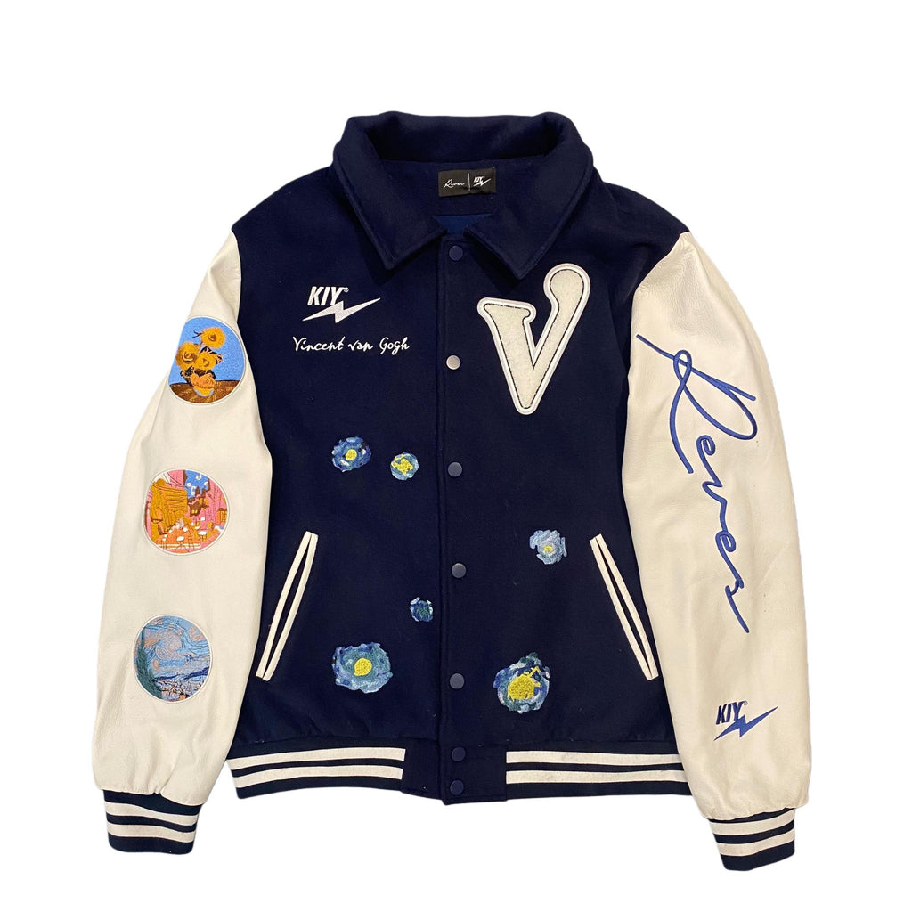 KIY Van Gogh Starry Night Wool Jacket