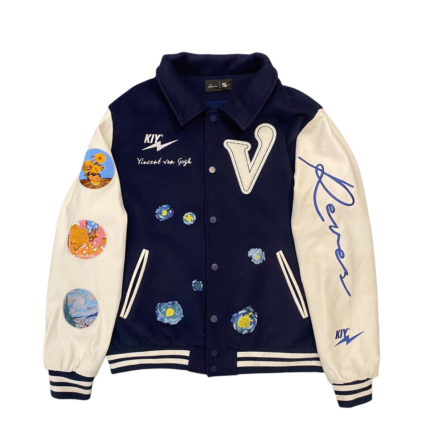 KIY Van Gogh Starry Night Wool Jacket