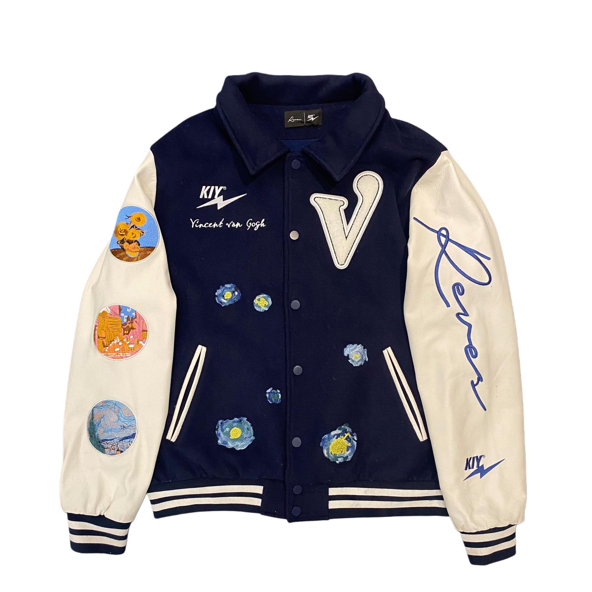 KIY Van Gogh Starry Night Wool Jacket