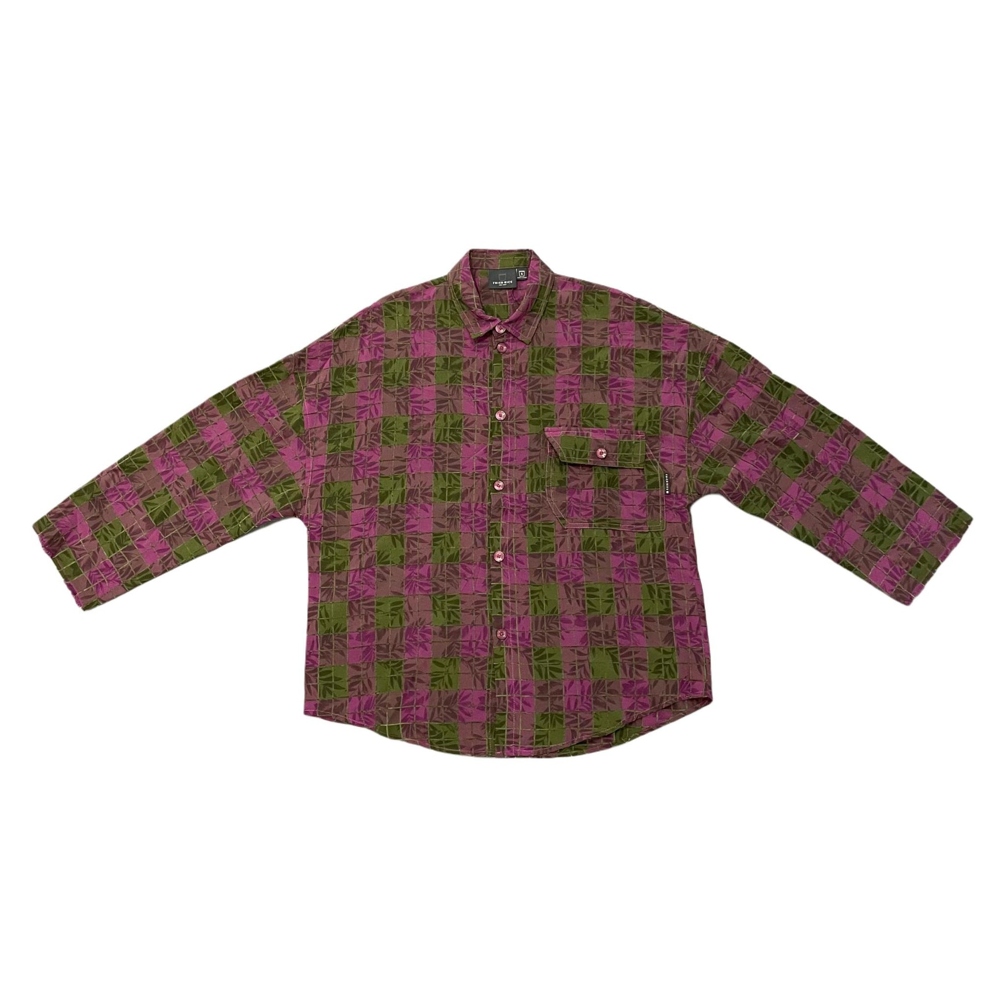 Fried Rice Long Sleeve Pocket Shirt