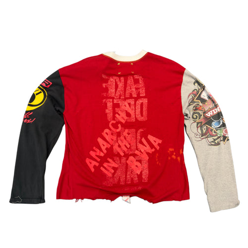 *BWA Bitch Upside Down Reversible LS