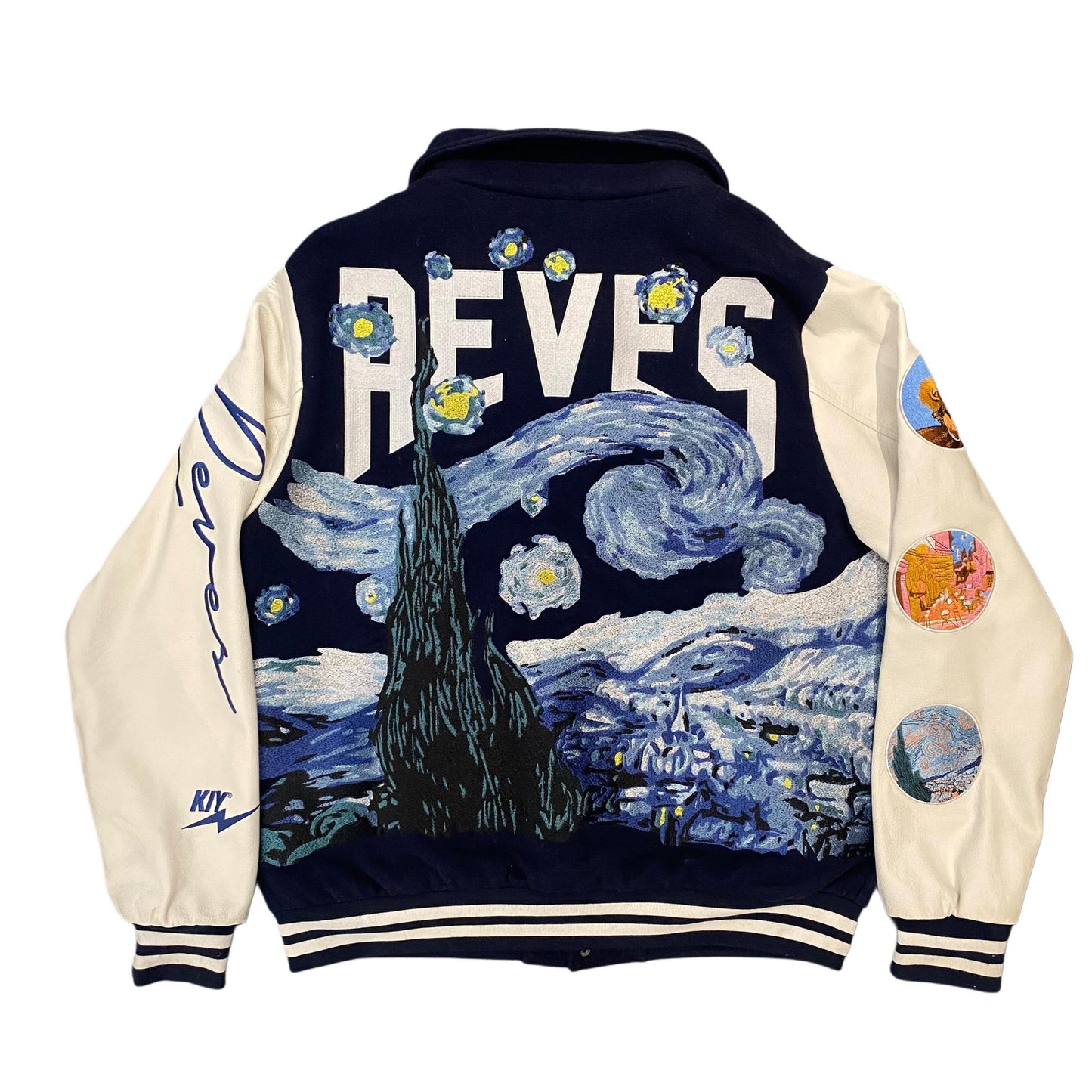 KIY Van Gogh Starry Night Wool Jacket