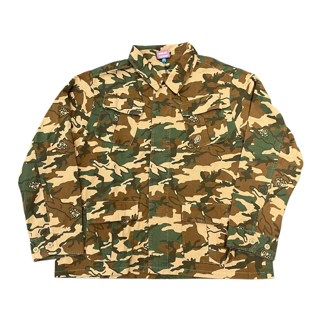 Running Dog Woodland Camo Field Jacket