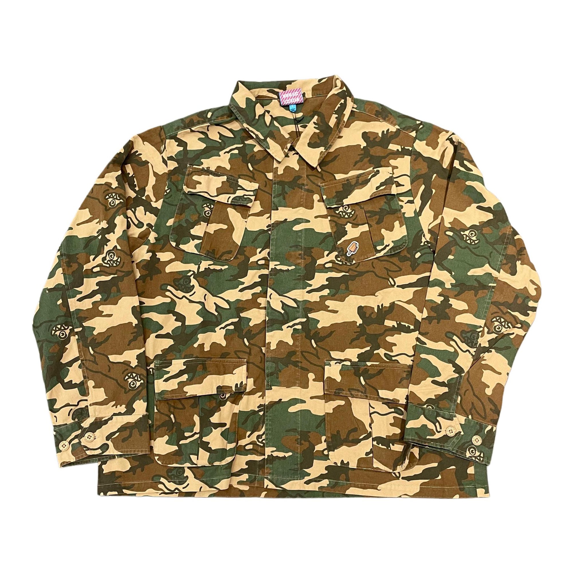 Running Dog Woodland Camo Field Jacket