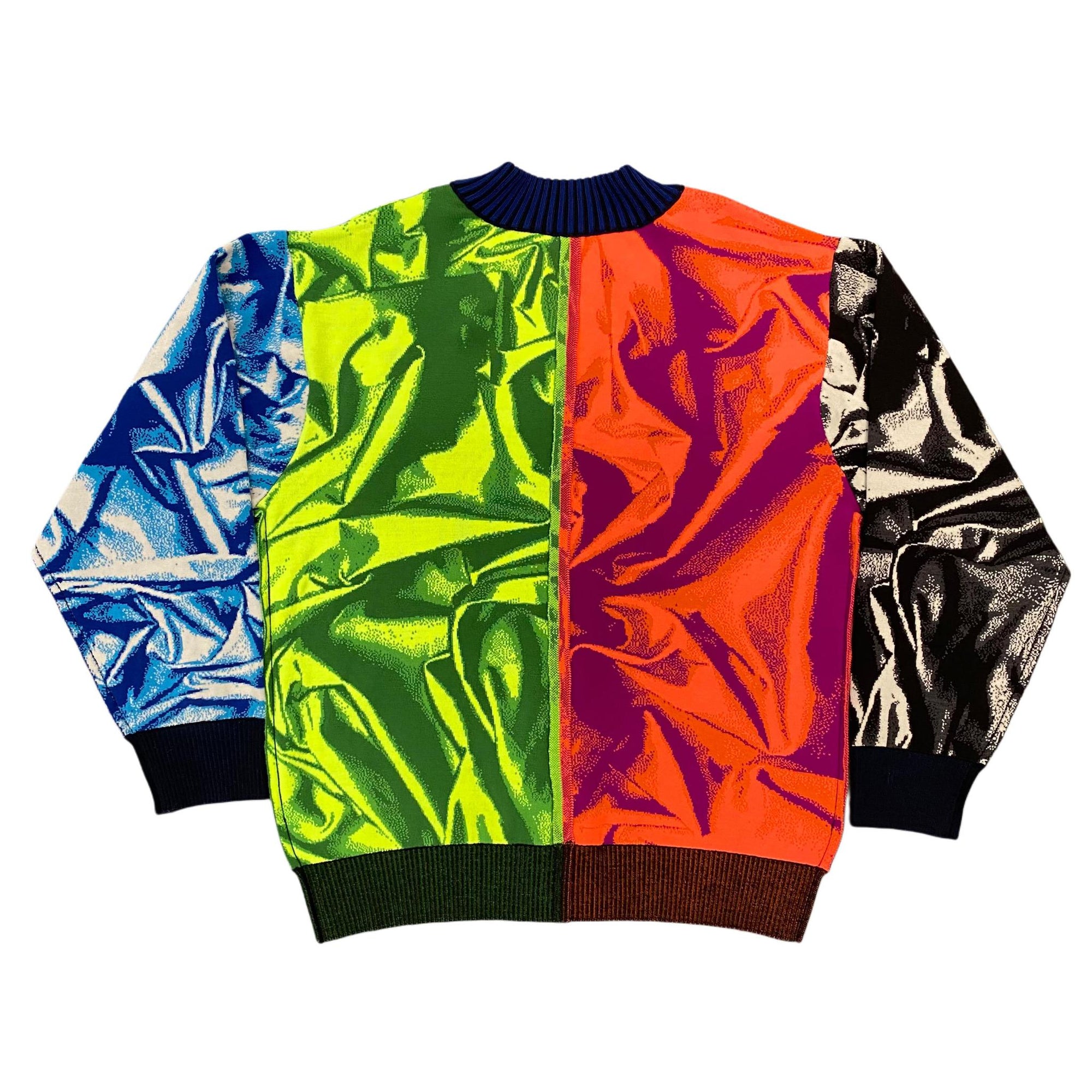 AGR Multicolor Jacquard Cardigan