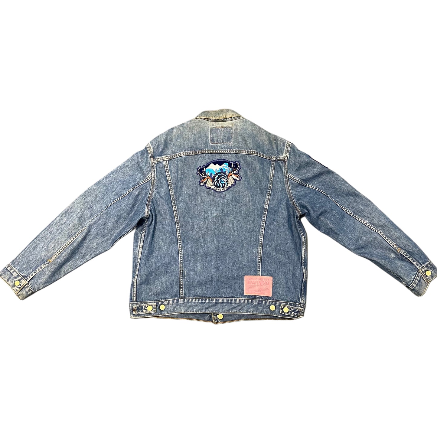 *BWA Charlatan Reversible Denim/ Baseball Jacket