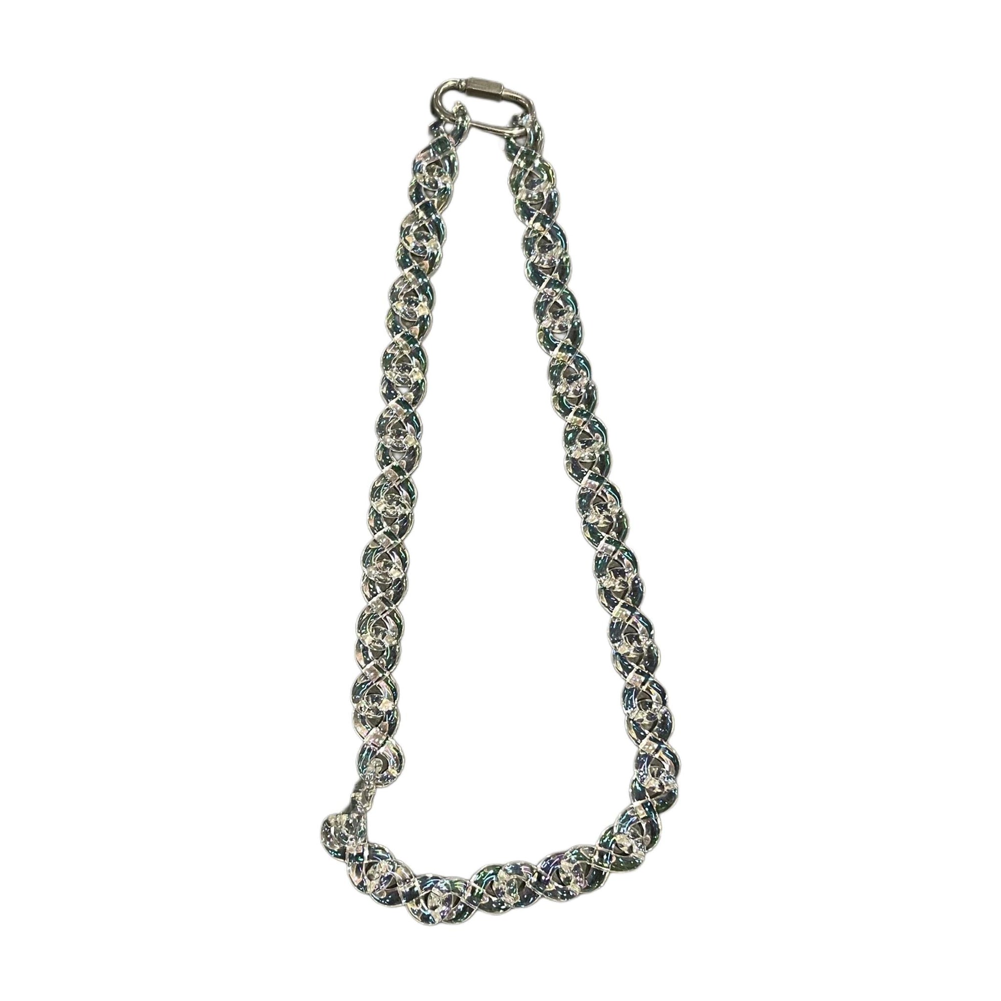 Kites Ice Iridescent Infinity Link Necklace