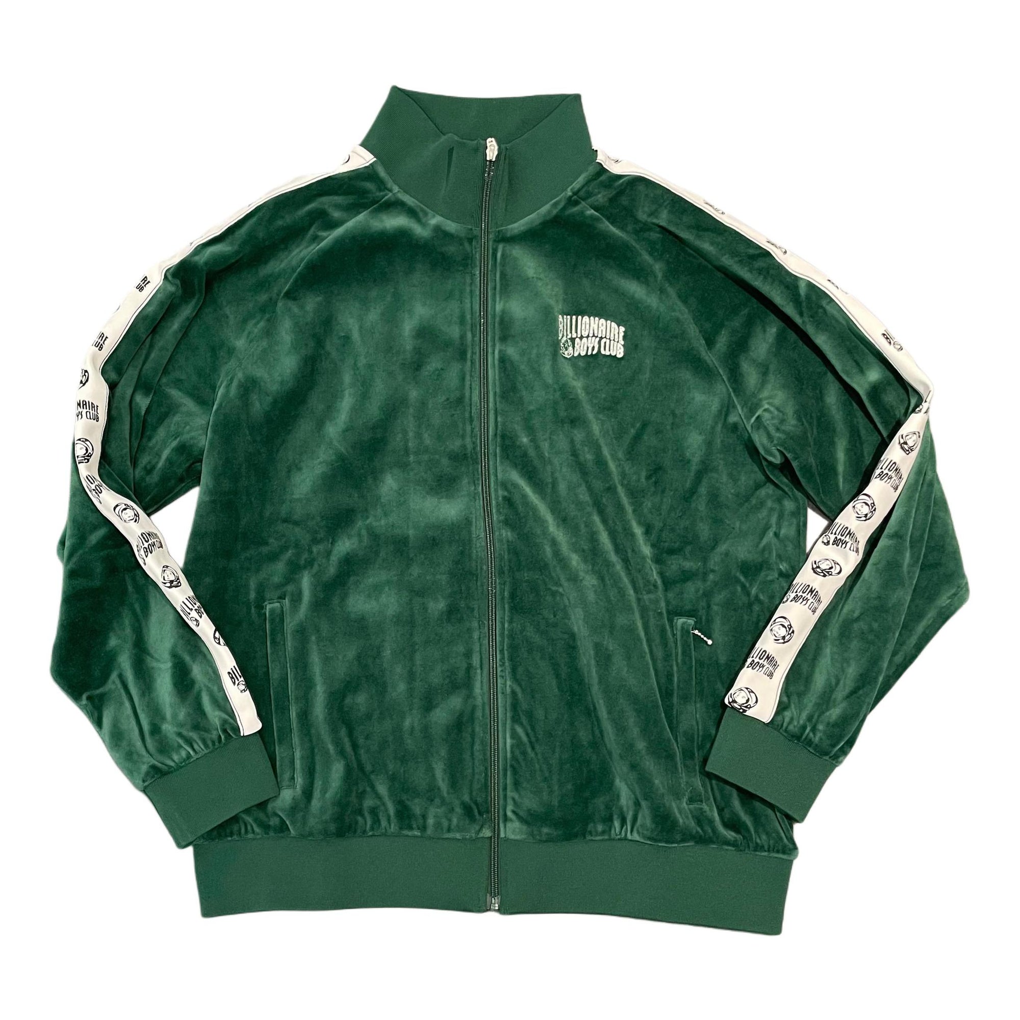 Small Arch Logo Taped Velour Track Top