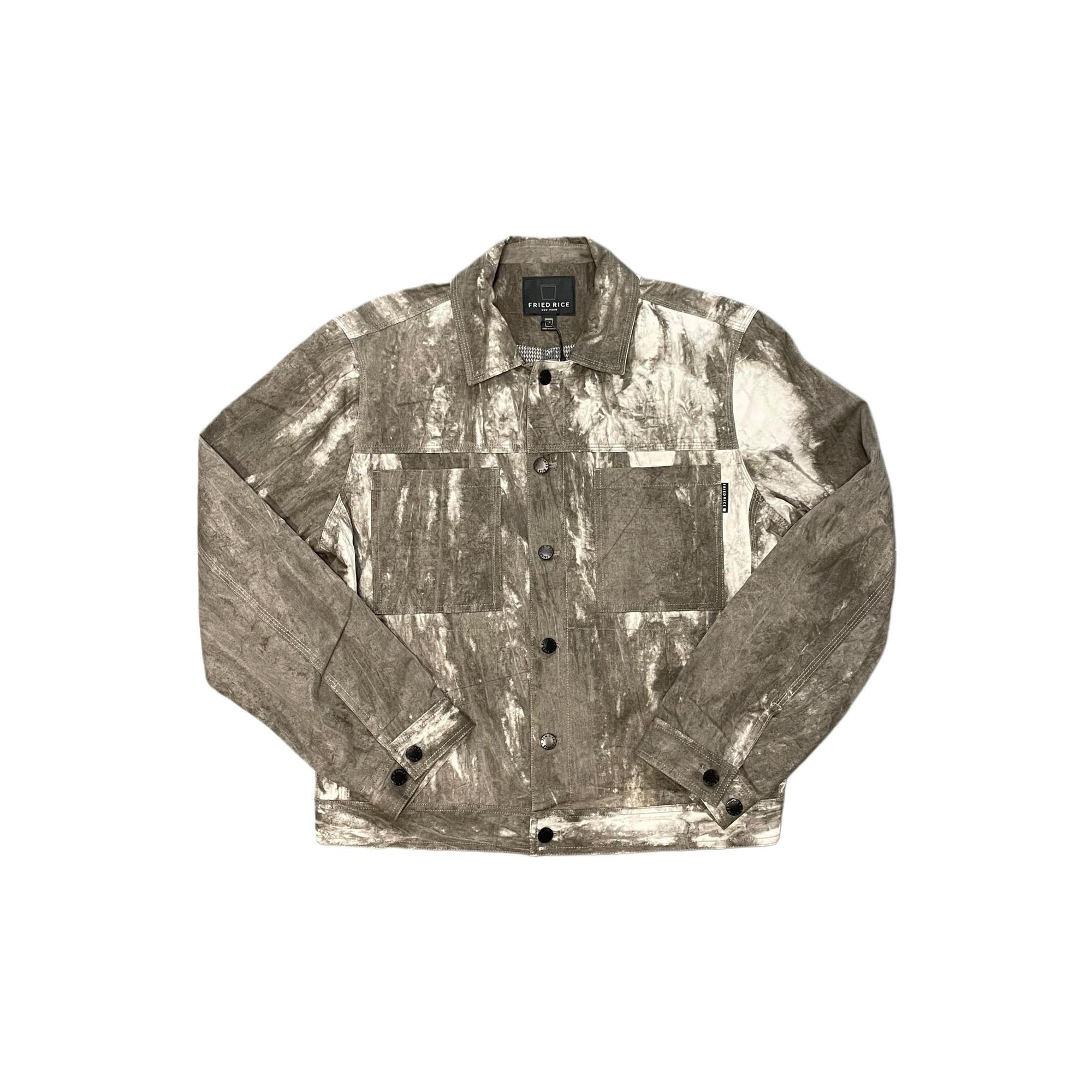 Fried Rice Marble Trucker Jacket