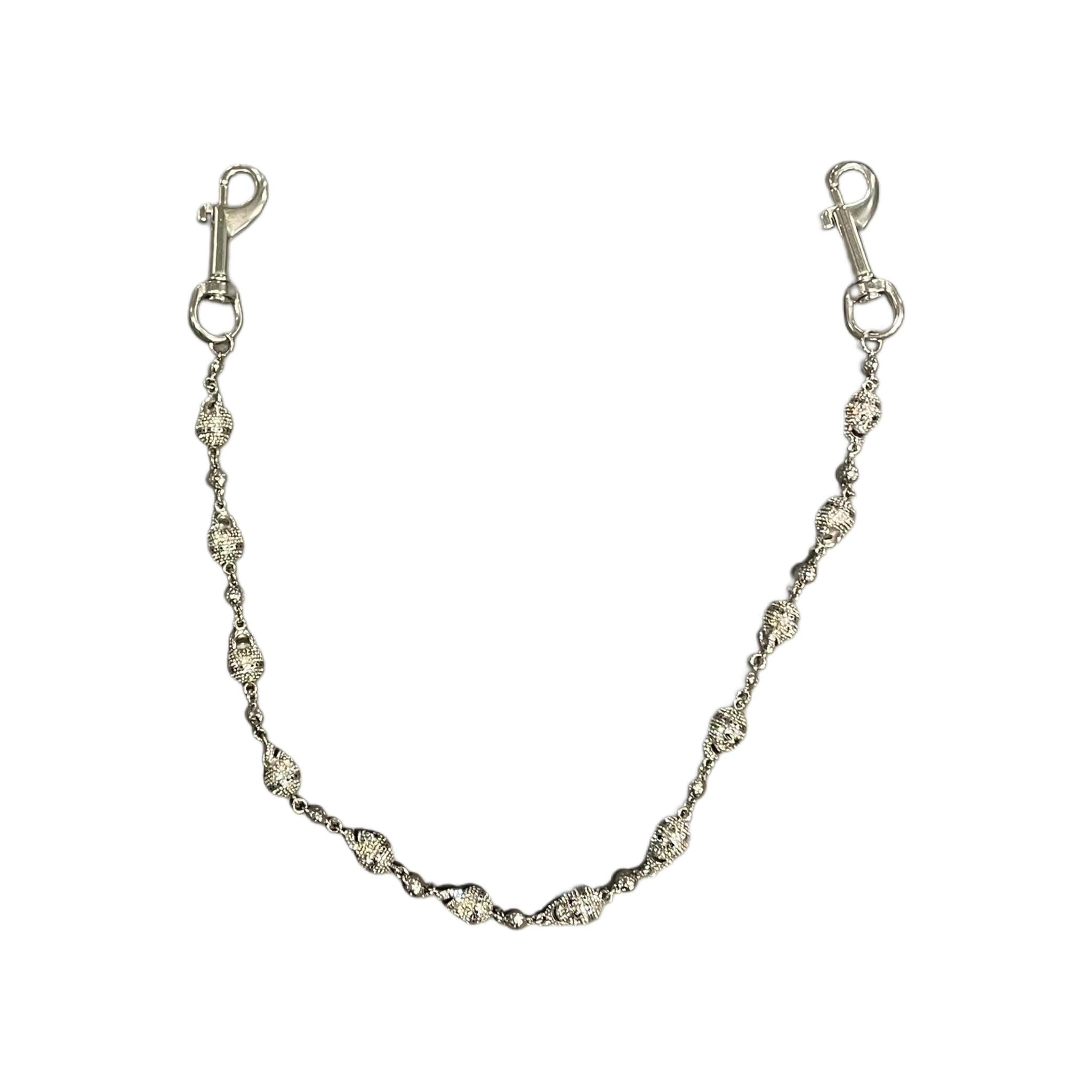 StarChain Skull Pendant Wallet Chain