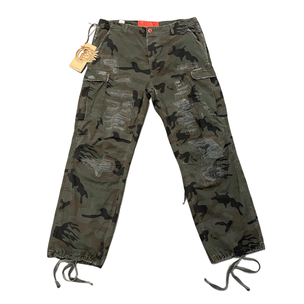 Hellstar Distressed Cargo Pant