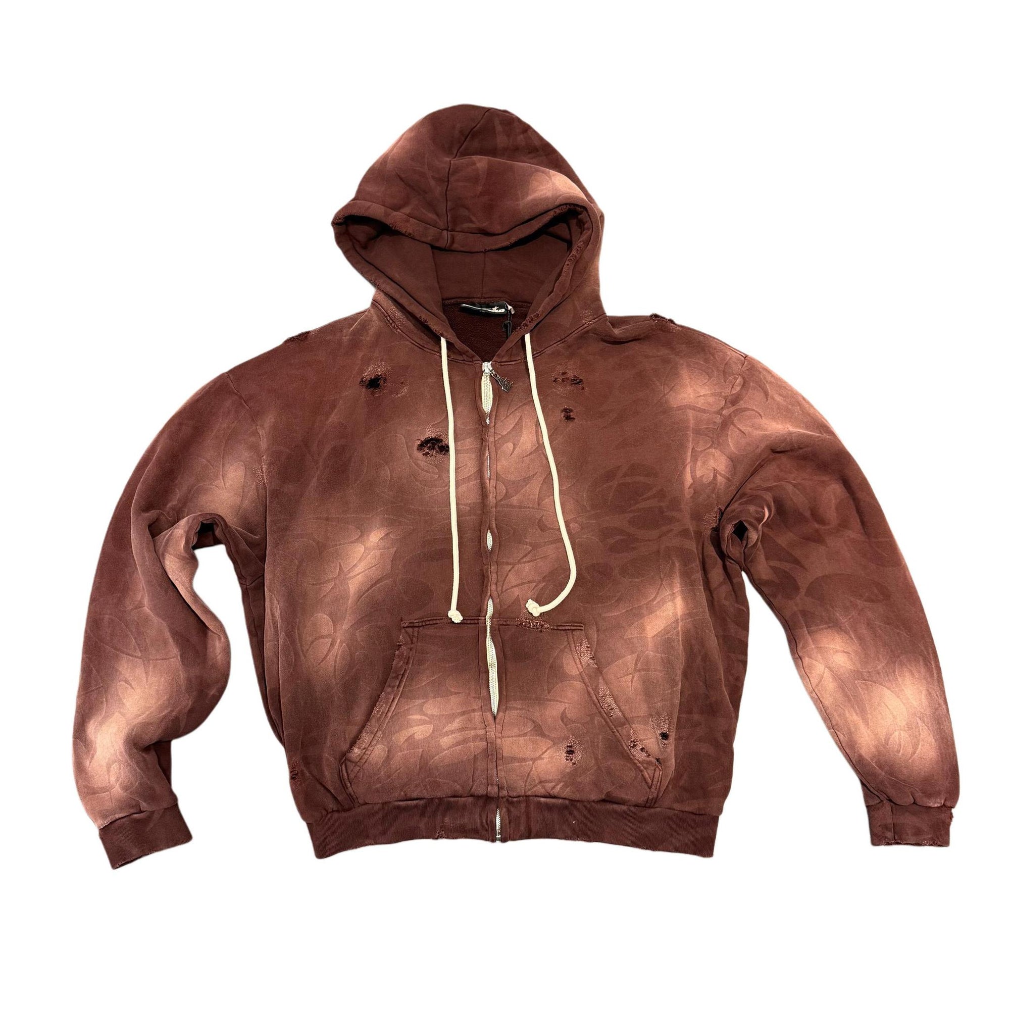 Hellstar Tribal Zip-Up Hoodie