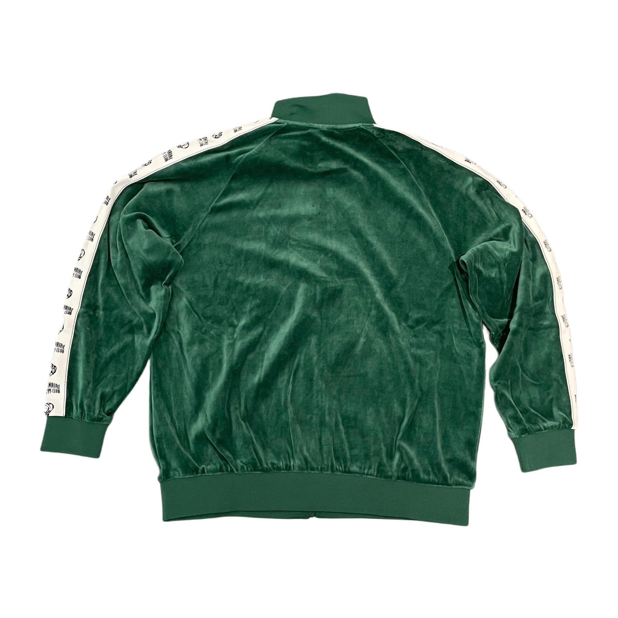 Small Arch Logo Taped Velour Track Top